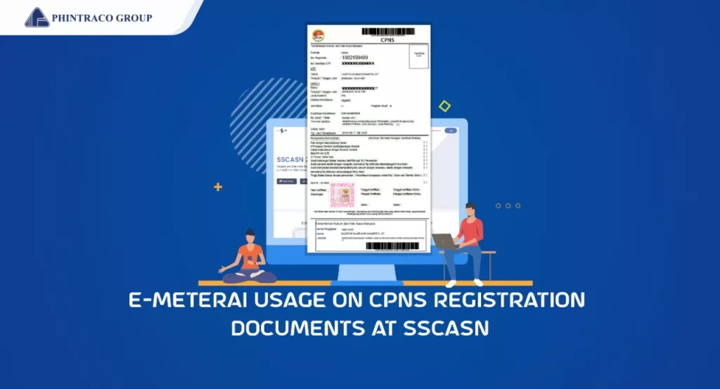 e-Meterai Usage on CPNS Registration Documents at SSCASN