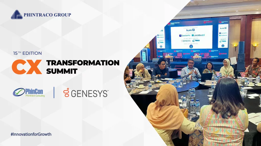 PhinCon Bersama Genesys Ikut Serta dalam Acara CX Transformation Summit